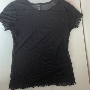 Rue 21 Black Medium Top